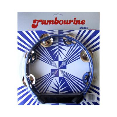 KIKUTANI MM-6H BLU アルミタンバリン 8インチ