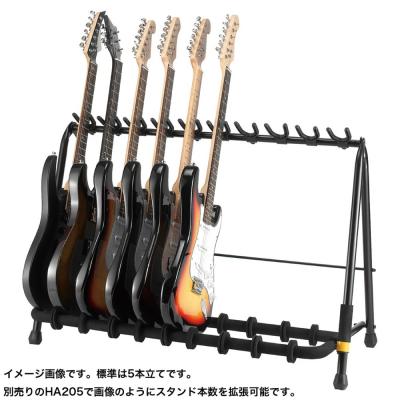HERCULES GS525B 5本立てギタースタンド 使用例
