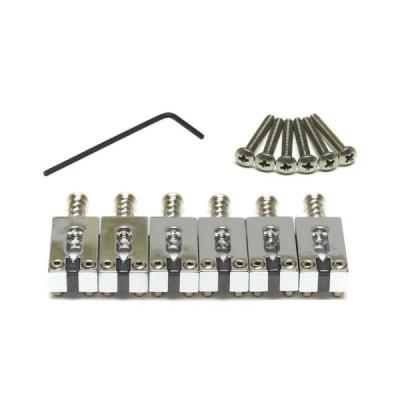 GRAPH TECH PG-8000-0C STRING SAVER CLASSIC FOR STRAT & TELE 2 1/16” SPACING CHROME ブリッジサドル