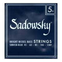 SADOWSKY SBN45B Blue ブルーラベル ニッケル 5弦ベース弦
