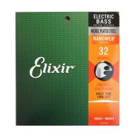 ELIXIR 15332 Custom String Shop NANOWEB Medium .032 エレキベース用 バラ弦