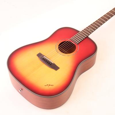 K.YAIRI LO-65 RB アコースティックギター ハードケース付き ボディトップ画像