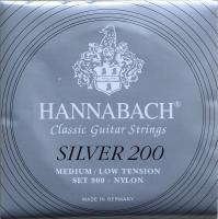 HANNABACH Silver 200 MEDIUM/LOW TENSION クラシックギター弦