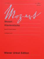 ウィーン原典版 229b モーツァルト ピアノ曲集 2 初期の作品 新訂版 音楽之友社