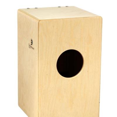 DG CAJON Chanela NATURAL カホン ソフトケース付き サウンドホール部