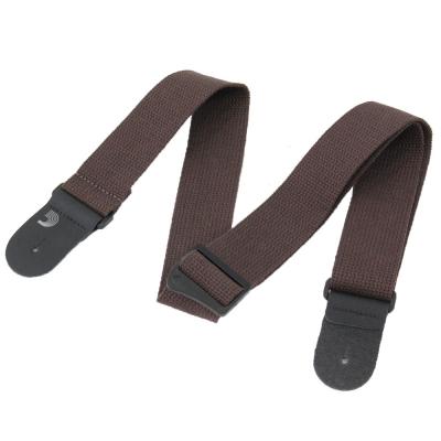 Planet Waves by D’Addario 50CT04 50MM COTTON STRAP BROWN ギターストラップ