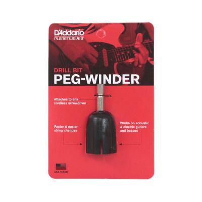 Planet Waves by D’Addario PW-DBPW-01 DRILL BIT PEG WINDER ドライバー取り付け用 ペグワインダー