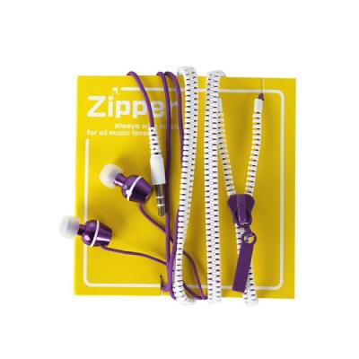 ランドポート ZIP-94WH Zipper ホワイト イヤホン