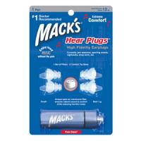 Mack’s Ear Plugs 16HP Hear Plugs High Fidelity Earplugs 耳栓