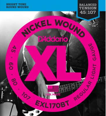 D'Addario EXL170BT Regular Light 45-107 エレキベース弦