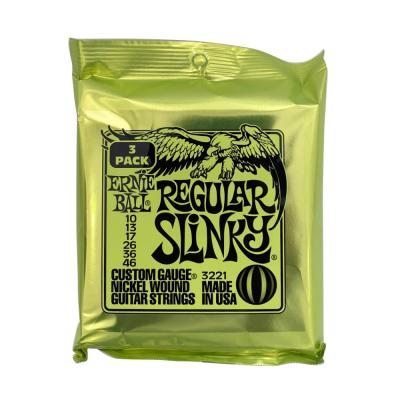 ERNIE BALL 3221 Regular Slinky 3セット・パック エレキギター弦