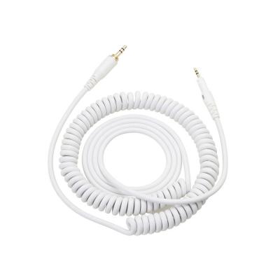 AUDIO-TECHNICA オーディオテクニカ ATH-M50xWH プロフェッショナルモニターヘッドホン オーテク OFCリッツ線1.2mカールコード(伸長時約3m)