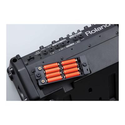 ギターアンプ ボーカルアンプ ローランド ROLAND CUBE Street EX BK 乾電池駆動可能 ステレオ ポータブルアンプ マイクスピーカー バッテリー駆動可能