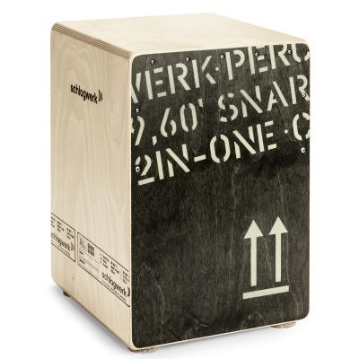 Schlagwerk Percussion SR-CP403BLK 2inOne Black Edition Medium カホン