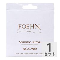 FOEHN AGS-900 Acoustic Guitar Strings Custom Light 80/20 Bronze アコースティックギター弦 11-50