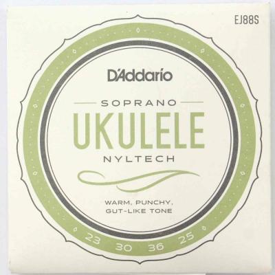 D’Addario EJ88S Nyltech Ukulele ソプラノウクレレ用セット弦