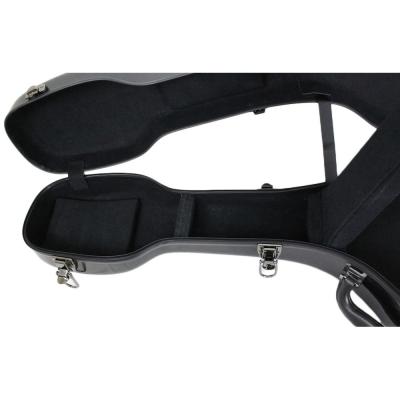 Grand Oply D-style ブラック アコースティックギター用ケース ネック部
