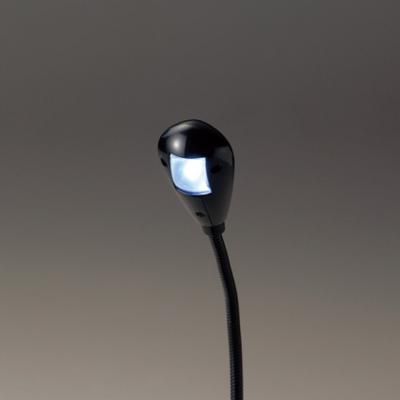 LEDライトとフレキシブルグースネック
