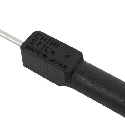 持ち手のトップ部を四角にする事で転がりを防止。