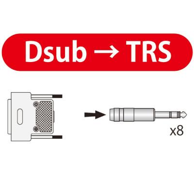 コネクタ:Dsub-TRS/長さ:3.0m