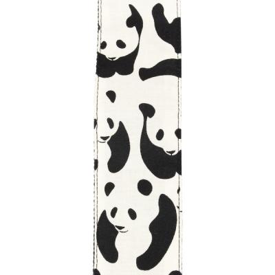 ARIA SPS-2000PA -Panda- パンダ柄ギターストラップ(アリア かわいいパンダ柄ストラップ)   全国どこでも送料無料の楽器店