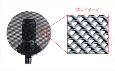 絶妙な角度で加工されているフィルター面