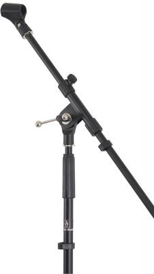 角度の調整ができる便利なブームマイクスタンド。