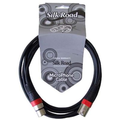Silk Road LM203-3 マイクケーブル XLRオス-メス 3メートル