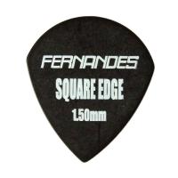 FERNANDES P-100SQJ 1.5mm BLK SQUARE EDGE ×10枚 ギターピック