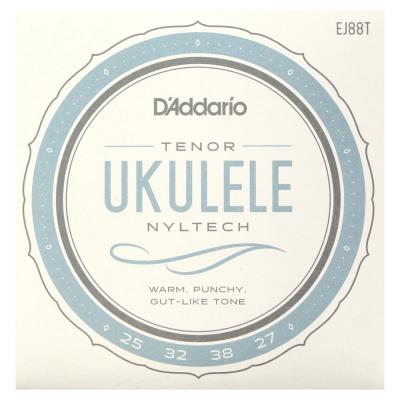 D'Addario EJ88T Nyltech Ukulele テナーウクレレ用セット弦×3SET
