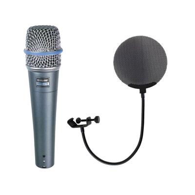 SHURE BETA57A メタルポップフィルター付き ボーカル/楽器両用ダイナミックマイク