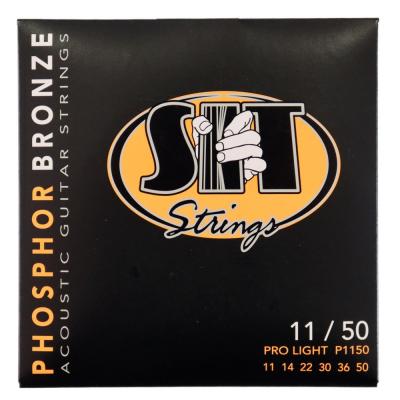 SIT STRINGS P1150 PRO LIGHT PHOSPHOR BRONZE アコースティックギター弦×6セット