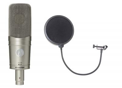 AUDIO-TECHNICA AT4047MP ポップフィルター付き コンデンサーマイク
