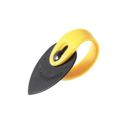 Fred Kelly Delrin Bumblebee Teardrop Pick Heavy バンブルビーピック×6枚セット 裏面