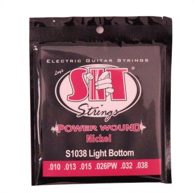 SIT STRINGS S1038 LIGHT BOTTOM エレキギター弦×3セット