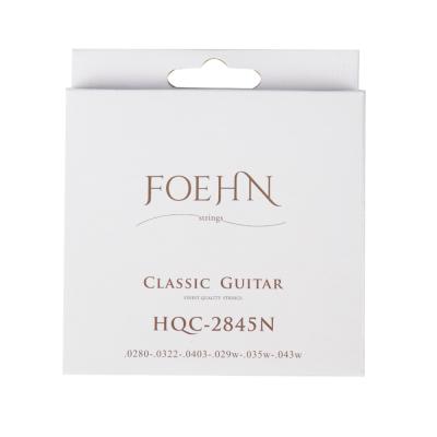 FOEHN HQC-2845N×6セット Classic Guitar Strings Normal Tension クラシックギター弦 ノーマルテンション