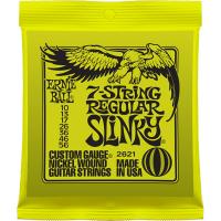 ERNIE BALL 2621 7-String Regular Slinky 7弦エレキギター弦×6セット