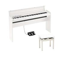KORG LP-180 WH 高低自在椅子付き 電子ピアノ