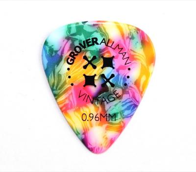 Grover Allman Vintage Celluloid Rainbow 0.96mm PPV4910 ギターピック×10枚