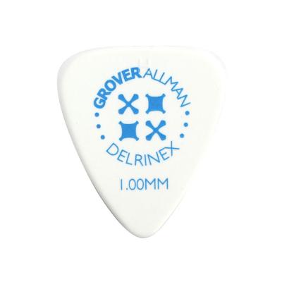 Grover Allman Delrinex White ISO 1.00mm PPD5406 ギターピック×10枚