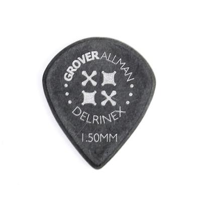 Grover Allman Delrinex Black Jazz XL 1.50mm PPD5507 ギターピック×10枚