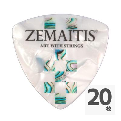 ZEMAITIS Guitar Picks ZP05 TR/Medium 0.75mm トライアングル セルロイド ギターピック×20枚