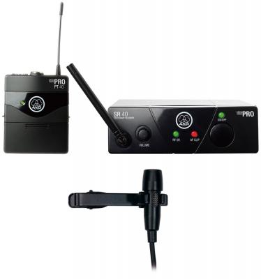 AKG WMS40 PRO MINI INSTRUMENTAL SET JP1 & CK99L セット ラベリアマイクワイアレスセット