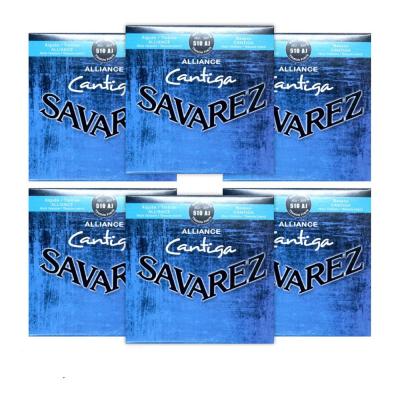 SAVAREZ 510 AJ HIGH TENSION Alliance&Cantiga クラシックギター弦×6セット