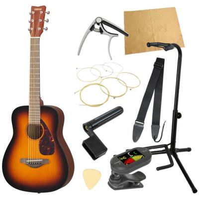 ヤマハから始める!大人のアコギ入門セット YAMAHA JR2 TBS ミニアコースティックギター 9点セット