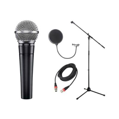 SHURE SM58-LCE ボーカル用ダイナミックマイク マイクアクセサリ付き4点セット