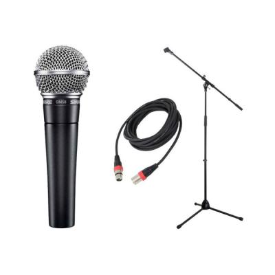 SHURE SM58-LCE ボーカル用ダイナミックマイク マイクアクセサリ付き3点セット