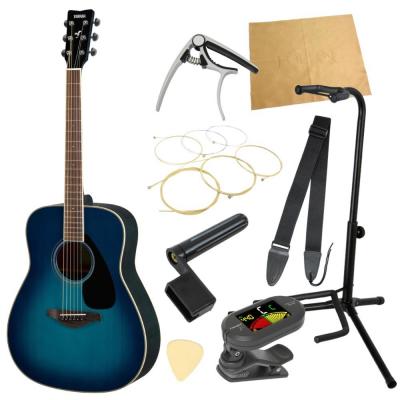 ヤマハから始める!大人のアコギ入門セット YAMAHA FG820 SB アコースティックギター 9点セット