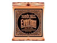 ERNIE BALL 2550 Everlast Coated PHOSPHOR BRONZE EXTRA LIGHT アコースティックギター弦 ×6セット