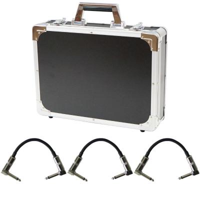 Dicon Audio EC3525BK エフェクターケース パッチケーブル3本付きセット